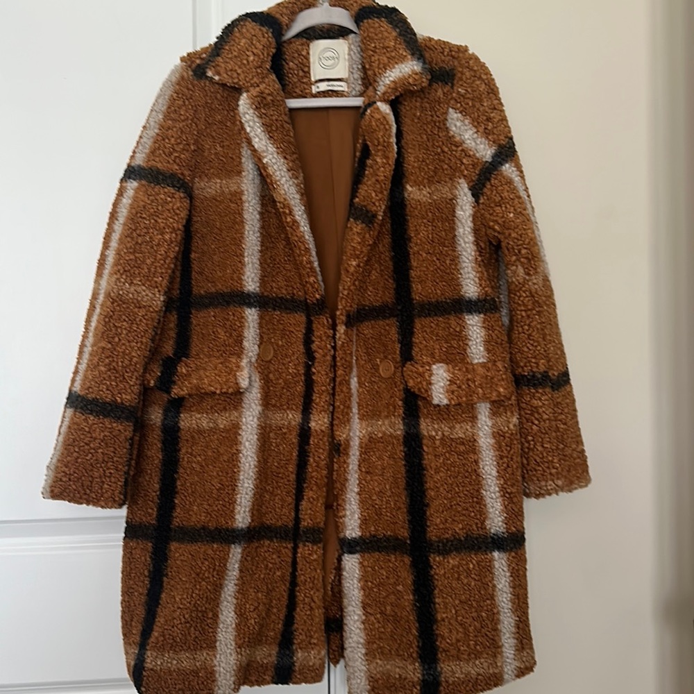 Multi pattern coat